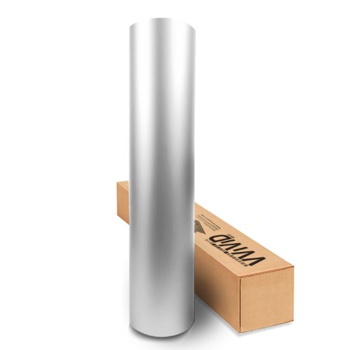 Matte White 60 x 80ft 400sq ft Cast Decal Automotive Use Bubble and Air-Free Car Wrap Vinyl Exterior 3MIL-VViViD8 Decals VViViD VV8-MW-80