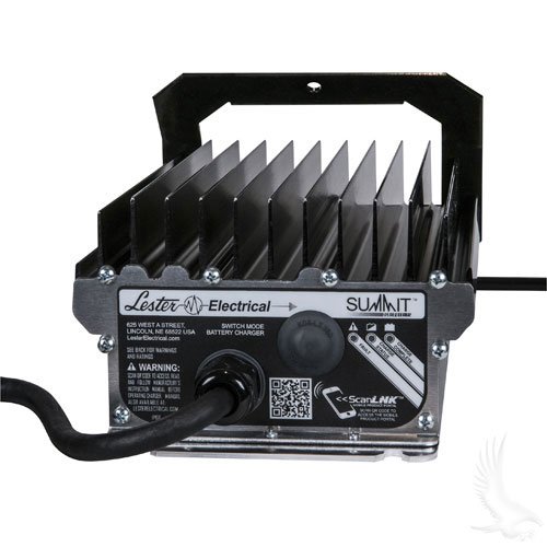Lester Summit Series Golf Cart High Frequency Battery Charger - Crowsfoot Battery Chargers Red Hawk CGR-421