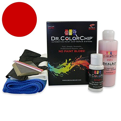 Dr. ColorChip Honda VT700 Shadow Motorcycle Paint - Candy Glory Red R101C - Squirt-n-Squeegee Kit Touchup Paint Dr. ColorChip DRCC-1166-18130-0001-SNS