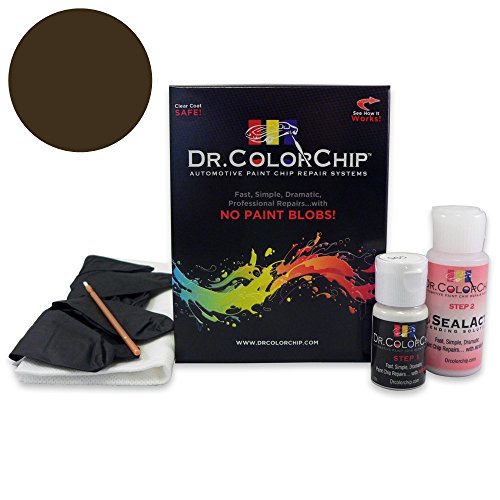 Dr. ColorChip Mercedes-Benz C-Class Automobile Paint - Designo Mocha Black 033/0033 - Basic Kit Touchup Paint Dr. ColorChip DRCC-713-1365-0004-B