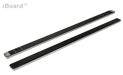 Matte Black iBoard 4W Running Boards 97-03 Ford F-150 Light Duty Super Cab IB-F4008H Running Boards APS IB-F4008H
