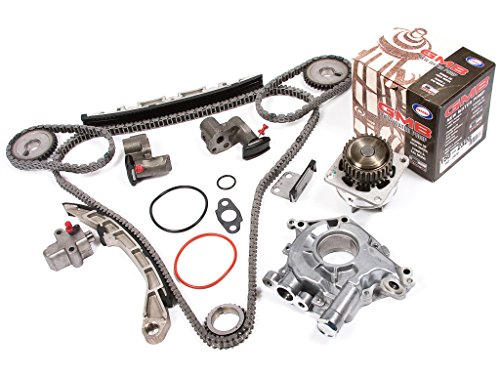 Evergreen TK3035WOP Timing Chain Kit, Oil Pump, and GMB Water Pump Fits: Nissan Altima Maxima 350Z Murano Infiniti FX35 G35 3.5L VQ35DE Timing Belt Kits Evergreen Parts And Components TK3035