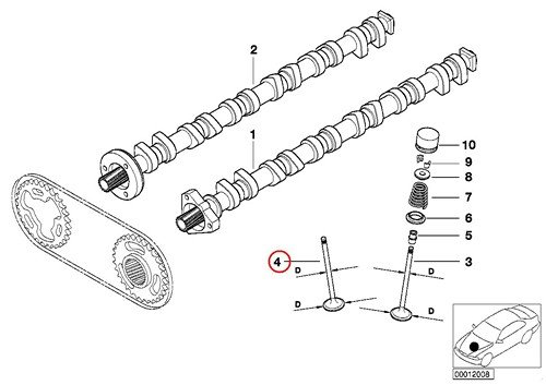 Valves & Parts BMW BMW7505731