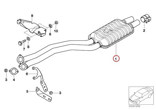 Exhaust & Emissions BMW BMW7504978