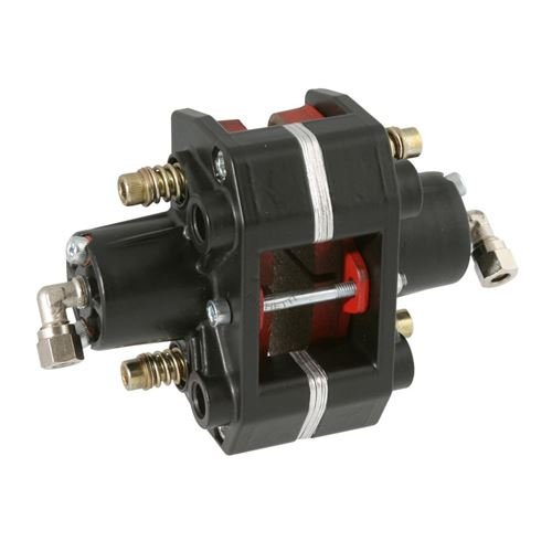 Go Kart Rear Hydraulic Brake Caliper w/Pads 114 - Black - K381 N-C Brake Accessories Righetti Ridolfi K318 N-C