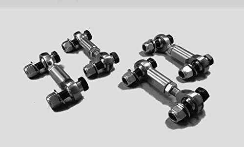 Steinjäger 2001-2004 Corvette End Links For Front and Rear Sway Bars PTFE Rod Ends Z06 Link Kits Steinjager J0013982