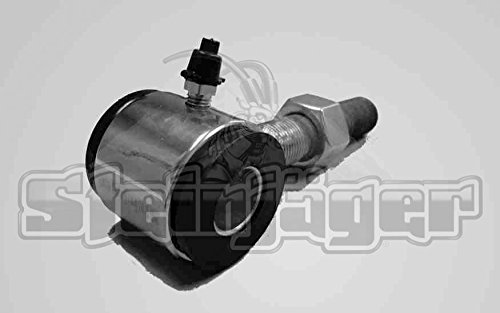 Steinjäger 7/8-14 RH Poly Bushings, Male 9/16 Bore 2.625 wide Chrome Plated Finish Axle Steinjager J0029110