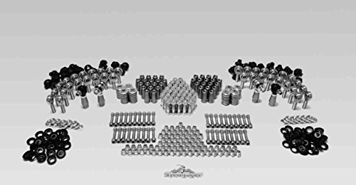 Steinjäger Builders Kit Rod End Kits 3/4-16 RH and LH Chrome Moly Housing, Nylon Race Fits 1.500 x 0.120 Tubing 40 Rod Ends Axle Steinjager J0015173