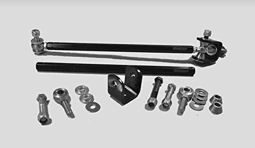 Steinjäger Drop Clevises Included Sway Bar End Links M10 x 1.50 162mm Long Steel Housing, PTFE Race Heims Chrome Plated Aluminum Tubes Axle Steinjager J0016485