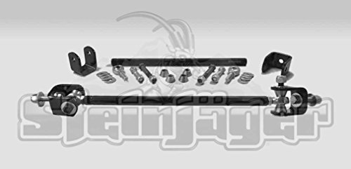 Steinjäger Drop Clevises Included Sway Bar End Links 1/2-20 18.60 Inches Long Chrome Moly Heims Powder Coated Aluminum Tubes Axle Steinjager J0016038