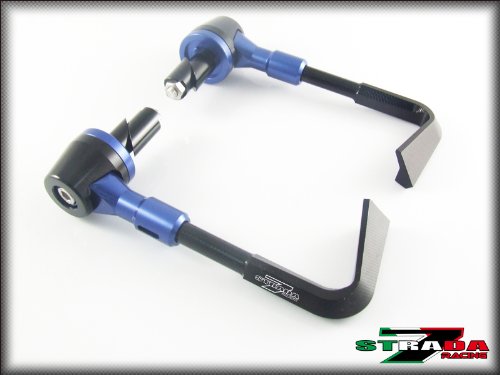 Strada-7 Racing CNC Aluminum Pro Lever Guards For Ducati DIAVEL / CARBON Black/Blue Handlebar Accessories Strada-7 Racing S7R.PLG.53.Blue