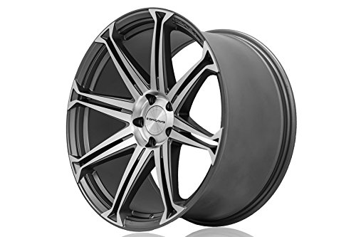 20 Concavo Cw-s8 20x9 Front and 20x9 Rear Concave Wheels Matte Grey Machined Face Fits (2012-2014) Audi C7 A6 Quattro Car Concavo concavocws82091055112mgmac7