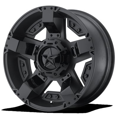 18 Inch KMC XD Series RS2 Matte Black With Matte Black Accents wheels 18x9 KMC XD Series rims BP:5x127 Car KMC XD Series XD81189050700