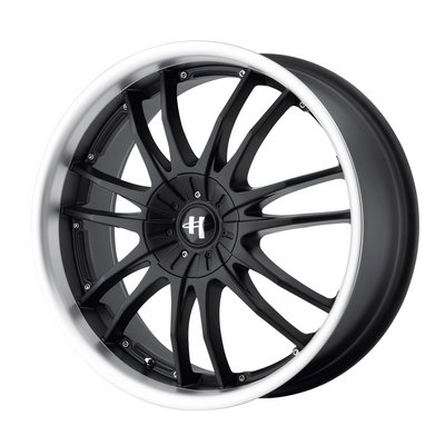 Helo HE845 20 Black Wheel / Rim 5x115 & 5x120 with a 42mm Offset and a 74.1 Hub Bore. Partnumber HE84528520342A Car Helo HE84528520342A