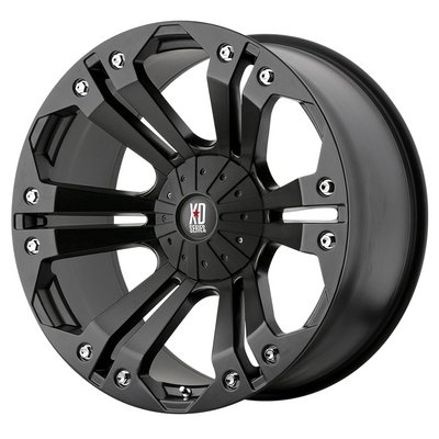 24 Inch KMC XD Series Monster High Temp Matte Black Coated wheels 24x11 KMC XD Series rims BP:Blank Car KMC XD Series XD77824100744N