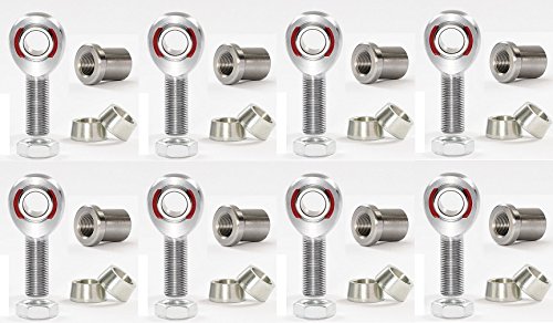 Barnes 4WD B4WK0105 - 4 link KIT 5/8 x 5/8-18 CHROMOLY HEIM JOINTS MS 5/8 Shocks, Struts & Suspension Barnes 4WD B4WK0105