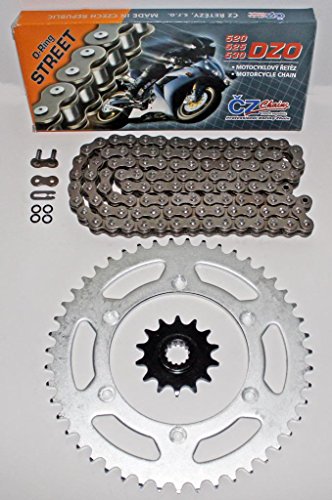 1990-1993 Suzuki DR350S CZ DZO O Ring Chain and Sprocket Set 12/47 520X120 Chain & Sprocket Kits Race-Driven RDF-1300-12,RDR-9080-47,520DZOX120.a
