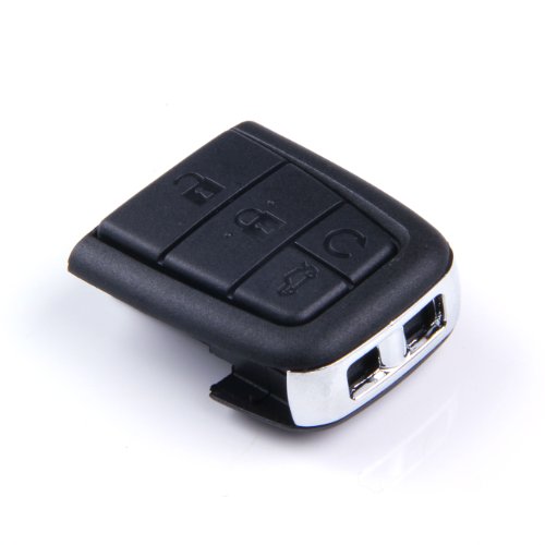 Repair Keyless 5 Buttons Replacemnt Entry Remote Key Rear Fob Case Shell replacement for 2009 Pontiac G8 (Black) Electronics Features TOFNK Key Shell