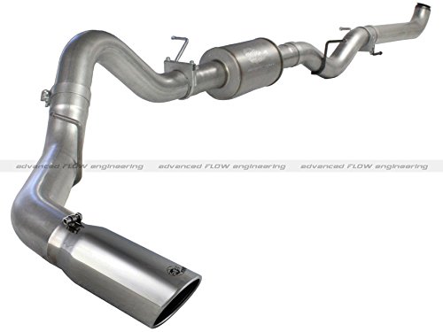 aFe ATLAS Aluminized Steel Exhaust With Muffler Chevrolet 3500HD Turbo Diesel 01-07 Cat-Back Systems aFe 49-04001