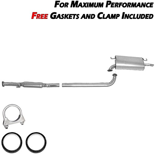 1997-2001 Toyota Camry 3.0L muffler resonator exhaust cat back kit Cat-Back Systems North Eastern Exhaust exh486p2t4