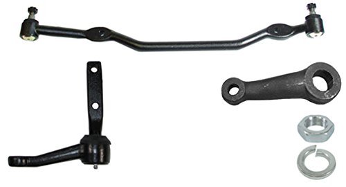 NEW 64-67 GM A-BODY POWER STEERING KIT WITH PITMAN ARM, IDLER ARM, & CENTER LINK, 1964, 1965, 1966, 1967 CHEVELLE, EL CAMINO, CUTLASS, GTO, ETC. Steering Knuckles Southwest Speed 107-170_226_250