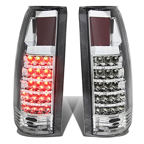 Brake & Tail Light Assemblies Auto Dynasty TL-C10-LED-CH-CL