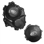 R&G Racing Engine Cover Kit (2PC) for Honda CBR 600RR 2007-2014 KEC0014BK Case Savers R&G Racing KEC0014BK