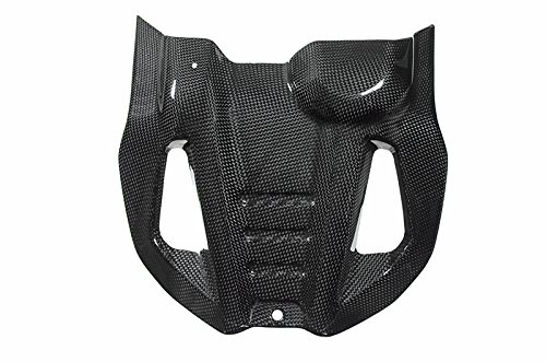 DUCATI Hyperstrada Hypermotard 821 SP Carbon Fiber Lower Engine Belly Pan Guard Fairing Panel Fairing Kits Slingshot Racing D # 418 O - 1 LB 4 OZ 13X11X5 *