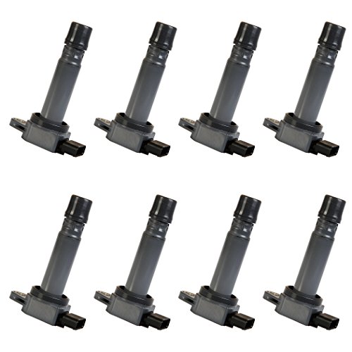 Set of 8 NEW Ignition Coil Fit Various Vehicles C1722 5c1779 E1074 52-2134 Ic654 Uf-574 8687939 Coils V-BRIGHT 5C1779 E1074 52-2134 IC654 UF-574 8687939 C1722