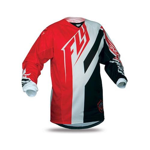 Fly Racing 2015 Kinetic Mainline Mesh Shock Graphic Jersey, Gender: Mens/Unisex, Distinct Name: Red/Black, Primary Color: Red, Size: Md 368-322M Jerseys Fly Racing 368-322M
