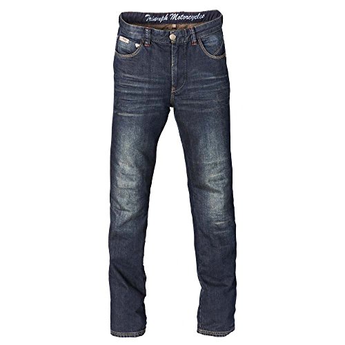 Triumph Heritage Denim Dark Blue Jeans Size 32R MDJS13029-32 Pants & Chaps Heritage Denim Dark Blue Jeans MDJS13029-32