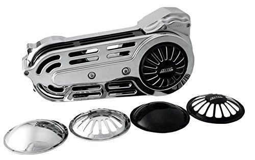 Belt Drives Ltd 2in. Belt Drive Kit with Changeable Domes - Chrome EVO-14B-2C Belts Belt Drives EVO-14B-2C