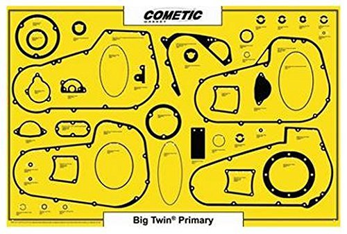 Cometic Gasket Display Board with Gaskets - Big Twin Primary Gasket C9231F-KIT Gaskets Cometic Gasket C9231F-KIT