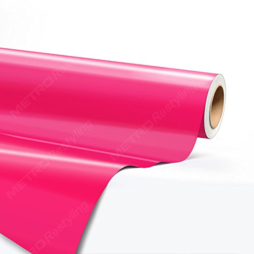 5ft x 15ft (75 Sq/ft) Hexis GLOSS FUCHSIA Vinyl Car Wrap Film | HX20220B Decals Hexis HX20220B-5-15