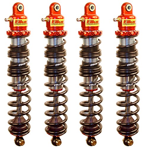 ELKA FRONT + REAR SHOCKS STAGE 1 YAMAHA GRIZZLY 660 2002 2003 2004 2005 2006 Body & Frame Parts Elka Suspension Elka-10751_Shocks