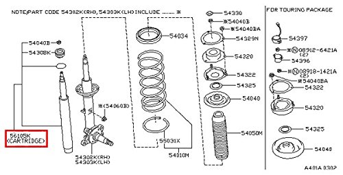 Shocks Infiniti 56105-6P926
