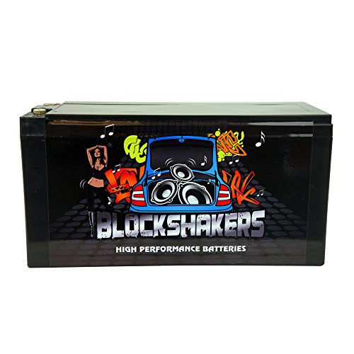 16V 30AH (2000 Watts) High Performance Car Audio Battery Replaces UB16600 Batteries BlockShakers SLA-16V-24AH-T6