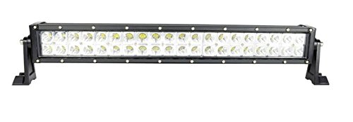6KLED 120W 20 LED Light Bar Combo Flood & Spot FREE 3 Pieces Black covers(LED-BC120FS) Light Bars 6K LED LED-BC120F/S