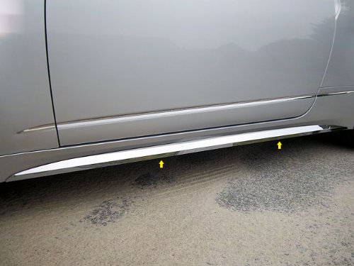 Cadillac CTS 2DR Stainless Chrome Rocker Panel 4PCS Rocker Panels 707 Motoring SSA707144