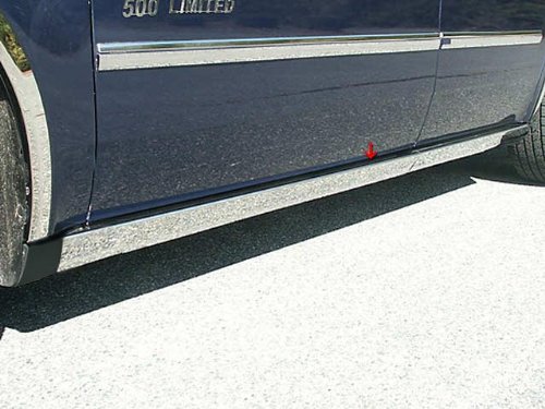 Ford Five Hundred Stainless Chrome Rocker Panel 4PCS Rocker Panels 707 Motoring SSA707301