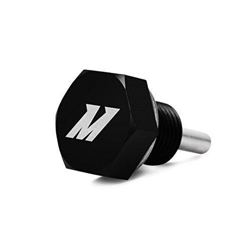 Mishimoto MMODP-1615B Black M16 x 1.5 Magnetic Oil Drain Plug Engine Parts Mishimoto MMODP-1615B