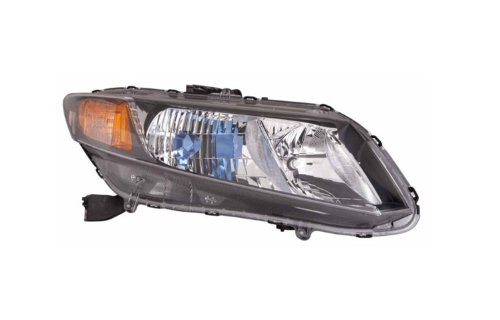 Eagle Eyes HD593-B111R 12-12 FOR HONDA CIVIC (HYBRID MODEL) HEADLIGHT - PASSENGER SIDE ASSEMBLY Headlight Assemblies Eagle Eye Lights HD593-B111R
