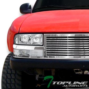 Headlight Assemblies Topline_autopart s1098-hlk2ch+blksea+fggggrzhch-001