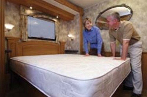 RV Bed PARAMOUNT MANUFACTURING RV Innerspring Mattress 60W x 79L RIQ6079 Bedding Stag 14-9576