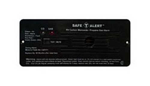 RV Trailer Camper Lp Gas Co/Lp Gas Alarm Black Fm SAFE T ALERT 35-742-BL Bath, Laundry & Kitchen Safe T Alert 35-742-BL