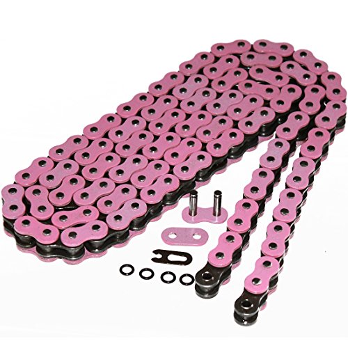 Pink O-RING DRIVE CHAIN Fits SUZUKI SP370 SP-370 DR370 DR-370 1978 1979 Chains Caltric CH131/9