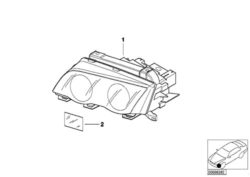 Headlight Bulbs & Assemblies BMW 63126902763
