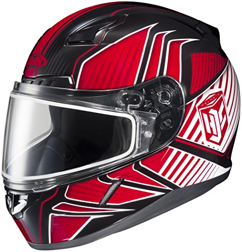 HJC CL-17 Motorcycle Helmet Redline Snow Red Size XX-Large Helmets HJC Helmets 1151110108
