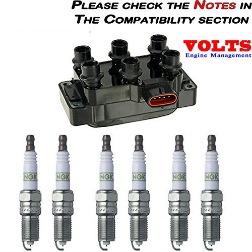Coils Volts Coil fd480 + ngk 7098 x6