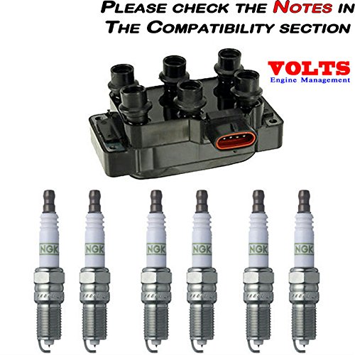 Coils Volts Coil fd480 + ngk 3951 x6